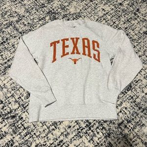 University of Texas Pullover Crewneck Sweatshirt Embroidered